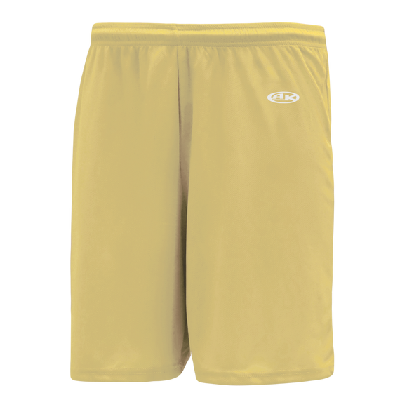 Athletic Knit (AK) LS1300M-008 Mens Vegas Gold Lacrosse Shorts