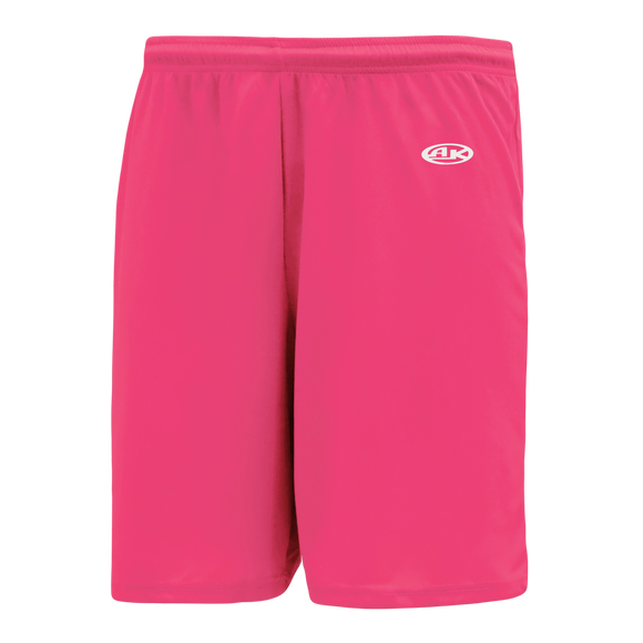Athletic Knit (AK) BS1300Y-014 Youth Pink Basketball Shorts