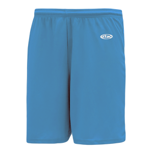 Athletic Knit (AK) BS1300M-018 Mens Sky Blue Basketball Shorts