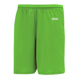 Athletic Knit (AK) LS1300Y-031 Youth Lime Green Lacrosse Shorts
