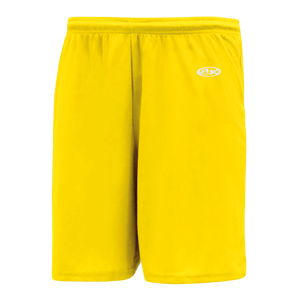 Athletic Knit (AK) SS1300L-055 Ladies Maize Soccer Shorts