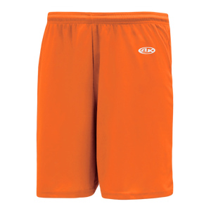 Athletic Knit (AK) VS1300L-064 Ladies Orange Volleyball Shorts