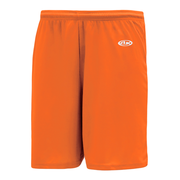 Athletic Knit (AK) VS1300L-064 Ladies Orange Volleyball Shorts