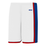 Athletic Knit (AK) BS1735Y-335 Youth Detroit Pistons White Pro Basketball Shorts