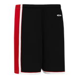 Athletic Knit (AK) BS1735Y-348 Youth Chicago Bulls Black Pro Basketball Shorts