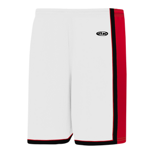Athletic Knit (AK) BS1735Y-415 Youth Chicago Bulls White Pro Basketball Shorts