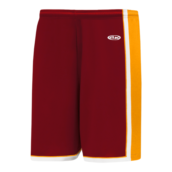 Athletic Knit (AK) BS1735Y-427 Youth Atlanta Hawks AV Red Pro Basketball Shorts