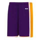 Athletic Knit (AK) BS1735Y-441 Youth LA Lakers Purple Pro Basketball Shorts