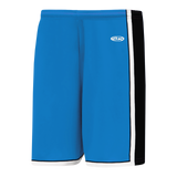 Athletic Knit (AK) BS1735A-444 Adult Pro Blue/Black/White Pro Basketball Shorts