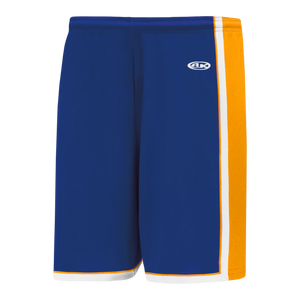Athletic Knit (AK) BS1735A-447 Adult Golden State Warriors Royal Blue Pro Basketball Shorts