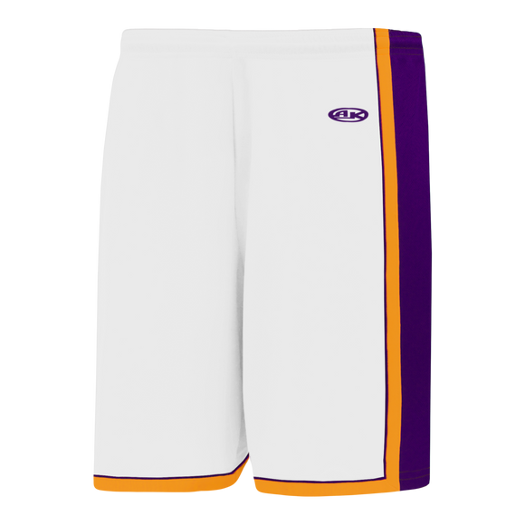 Athletic Knit (AK) BS1735A-726 Adult LA Lakers White Pro Basketball Sh –  PSH Sports