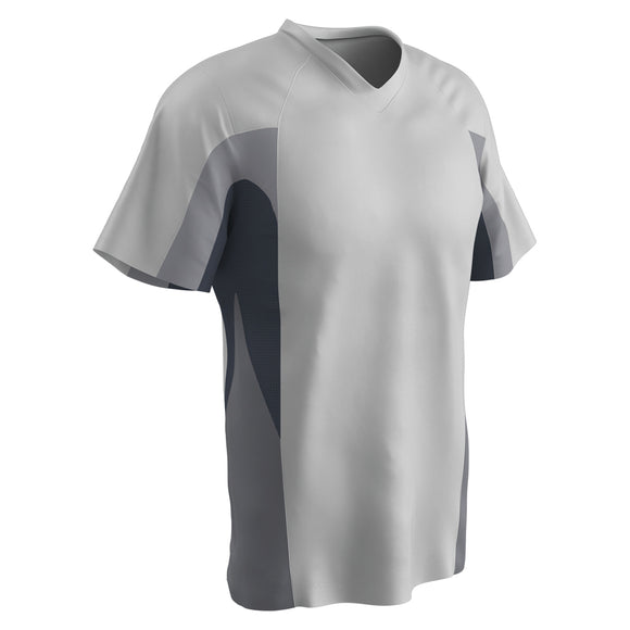 Champro BS34 Relief White V-Neck Adult Baseball Jersey