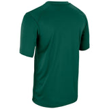 Champro BS53 Turn Two Forest Green Adult 2-Button Baseball Jersey