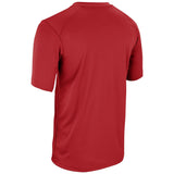 Champro BS53 Turn Two Scarlet/Red Adult 2-Button Baseball Jersey