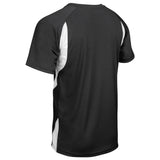 Champro BS63 Wild Card Black Youth 2-Button Baseball Jersey