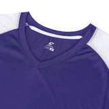 Champro BS82 Infinite Purple V-Neck Short Sleeve Girls Softball Jersey