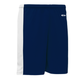 Athletic Knit (AK) BS9145L-216 Ladies Navy/White Pro Basketball Shorts