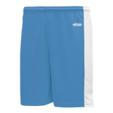 Athletic Knit (AK) SS9145Y-227 Youth Sky Blue/White Pro Soccer Shorts