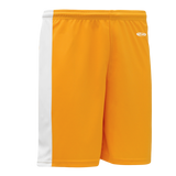Athletic Knit (AK) BS9145M-236 Mens Gold/White Pro Basketball Shorts