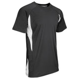 Champro BST65 Top Spin Black Youth Baseball Jersey