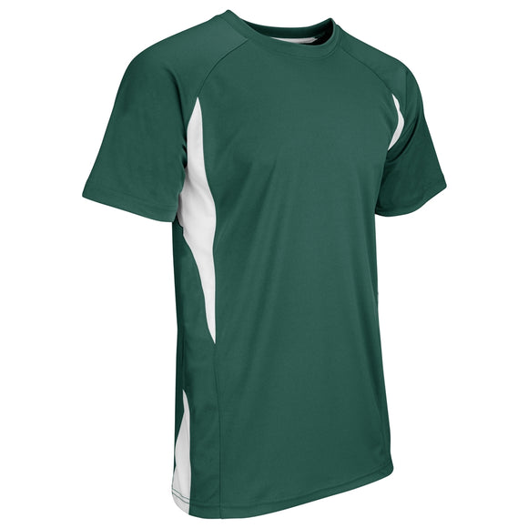 Champro BST65 Top Spin Forest Green Youth Baseball Jersey