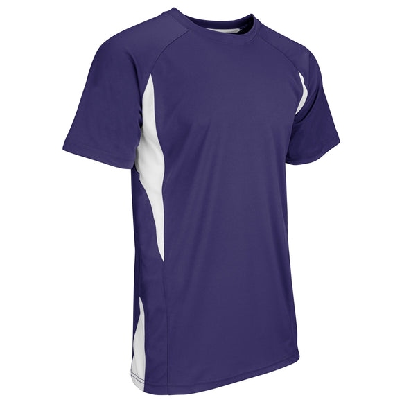 Champro BST65 Top Spin Purple Youth Baseball Jersey