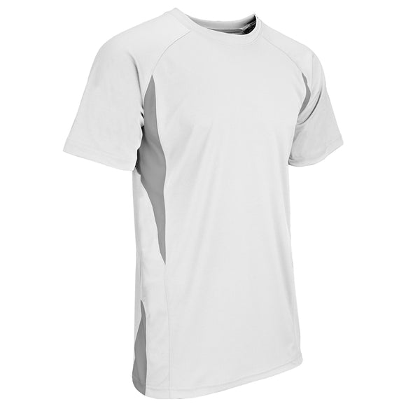 Champro BST65 Top Spin White Adult Baseball Jersey