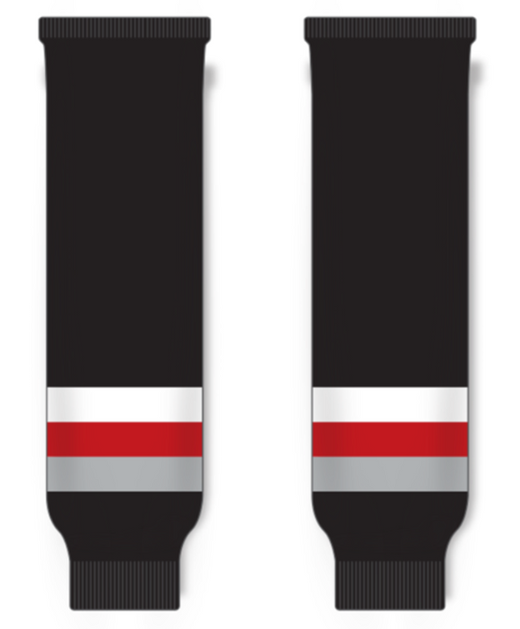 Modelline 2022 Buffalo Sabres Reverse Retro Black Knit Ice Hockey Socks