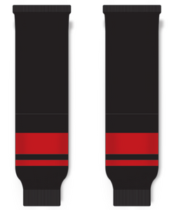 Modelline Niagara Icedogs Alternate Black Knit Ice Hockey Socks