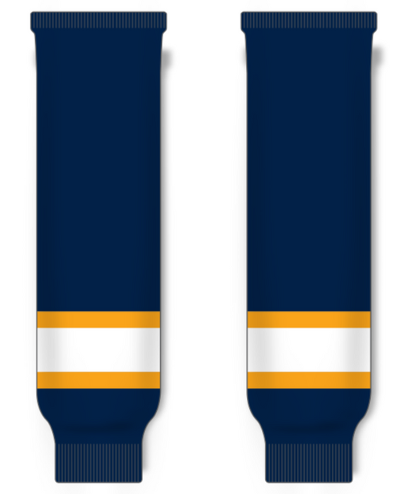 Modelline Erie Otters Navy Knit Ice Hockey Socks