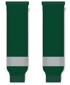 Modelline Everett Silvertips Dark Green Knit Ice Hockey Socks