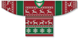 Athletic Knit (AK) H550C Sublimated Ugly Christmas Sweater Hockey Jersey - PSH Sports