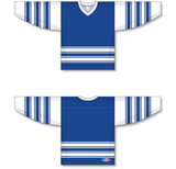 Athletic Knit (AK) H550A Classic Toronto Maple Leafs Royal Blue Hockey Jersey - PSH Sports