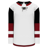 Athletic Knit (AK) H550BA-ARI889B Adult 2017 Arizona Coyotes White Hockey Jersey