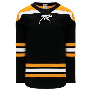 Athletic Knit (AK) H550BA-BOS396B Adult 2017 Boston Bruins Black Hockey Jersey