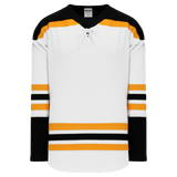 Athletic Knit (AK) H550BY-BOS397B Youth 2017 Boston Bruins White Hockey Jersey