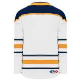 Athletic Knit (AK) H550BA-BUF693B Adult 2017 Buffalo Sabres White Hockey Jersey
