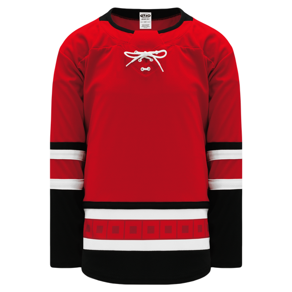 Athletic Knit (AK) H550BA-CAR532B Adult 2017 Carolina Hurricanes Red Hockey Jersey