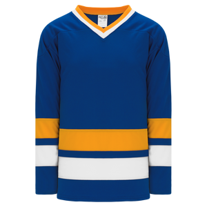 Athletic Knit (AK) H550BA-CHA387B Adult Chiefs Royal Blue Hockey Jersey