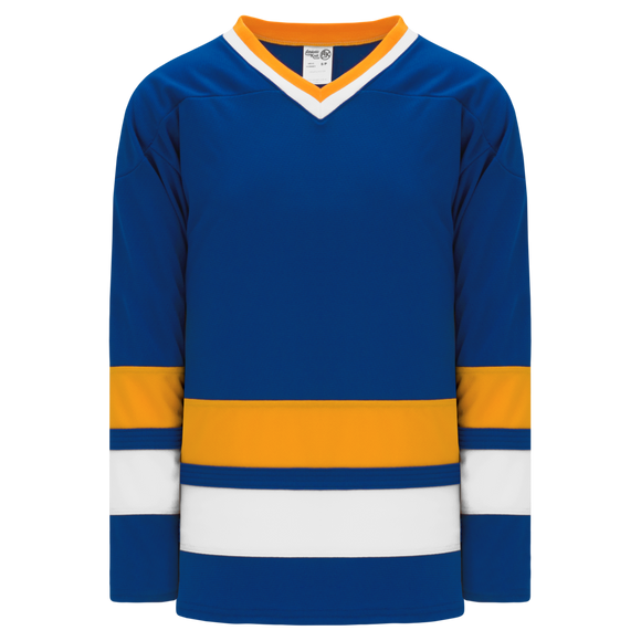 Athletic Knit (AK) H550BA-CHA387B Adult Chiefs Royal Blue Hockey Jersey