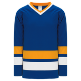 Athletic Knit (AK) H550BY-CHA387B Youth Chiefs Royal Blue Hockey Jersey