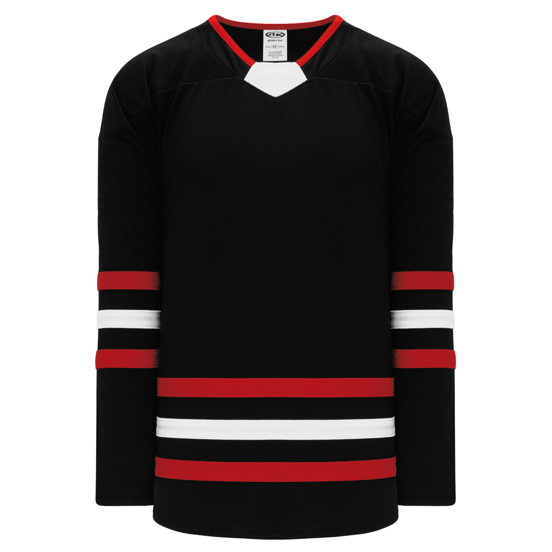 Athletic Knit AK H550BA CHI670B New Adult Chicago Blackhawks Third B PSH Sports