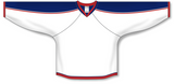 Athletic Knit (AK) H550B 2010 Columbus Blue Jackets White Hockey Jersey - PSH Sports