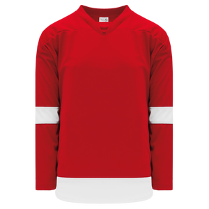 Athletic Knit (AK) H550BA-DET492B Adult 2007 Detroit Red Wings Red Hockey Jersey