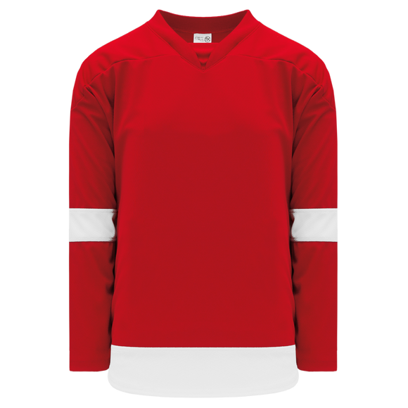 Athletic Knit (AK) H550BA-DET492B Adult 2007 Detroit Red Wings Red Hockey Jersey