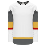 Athletic Knit (AK) H550BA-LAV395B Adult 2017 Las Vegas Golden Knights White Hockey Jersey