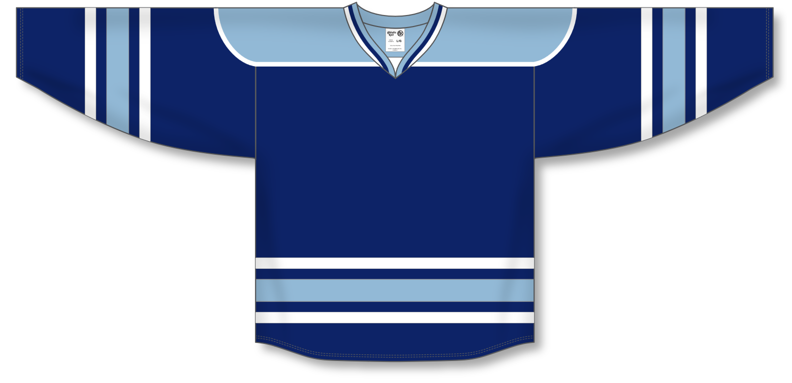 Athletic Knit H550B Hartford Whalers Hockey Jerseys