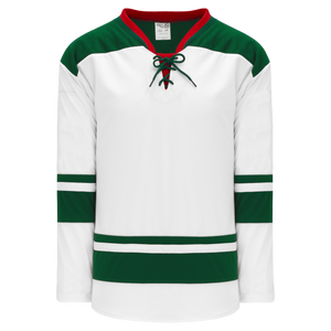 Athletic Knit (AK) H550BY-MIN565B Youth 2013 Minnesota Wild White Hockey Jersey