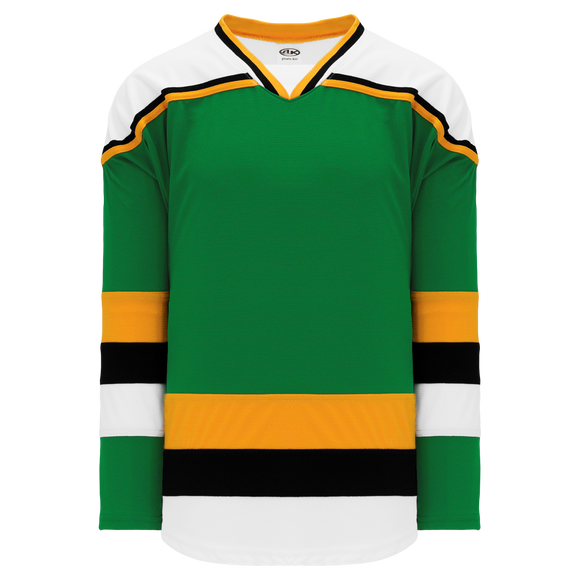 Athletic Knit (AK) H550BA-MIN864B New Adult 1988 Minnesota North Stars Kelly Green Hockey Jersey