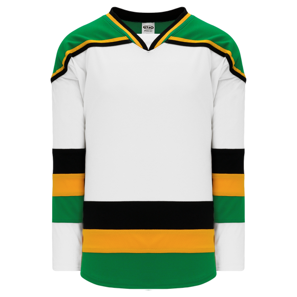 Athletic Knit (AK) H550BY-MIN865B New Youth 1988 Minnesota North Stars White Hockey Jersey